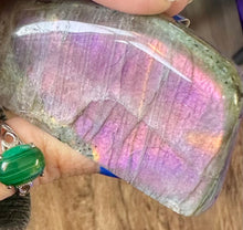 Load image into Gallery viewer, lavender rose flash labradorite freeform #6