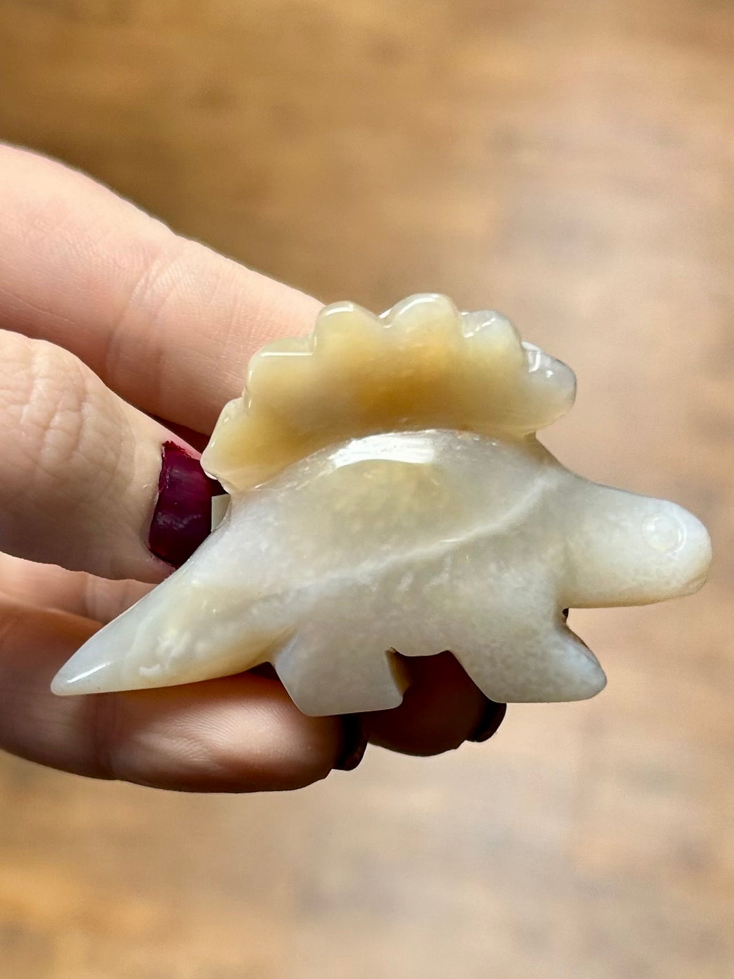 Flower Agate dinosaur