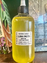 Load image into Gallery viewer, Luna Moth Body Oil- 8oz organic

