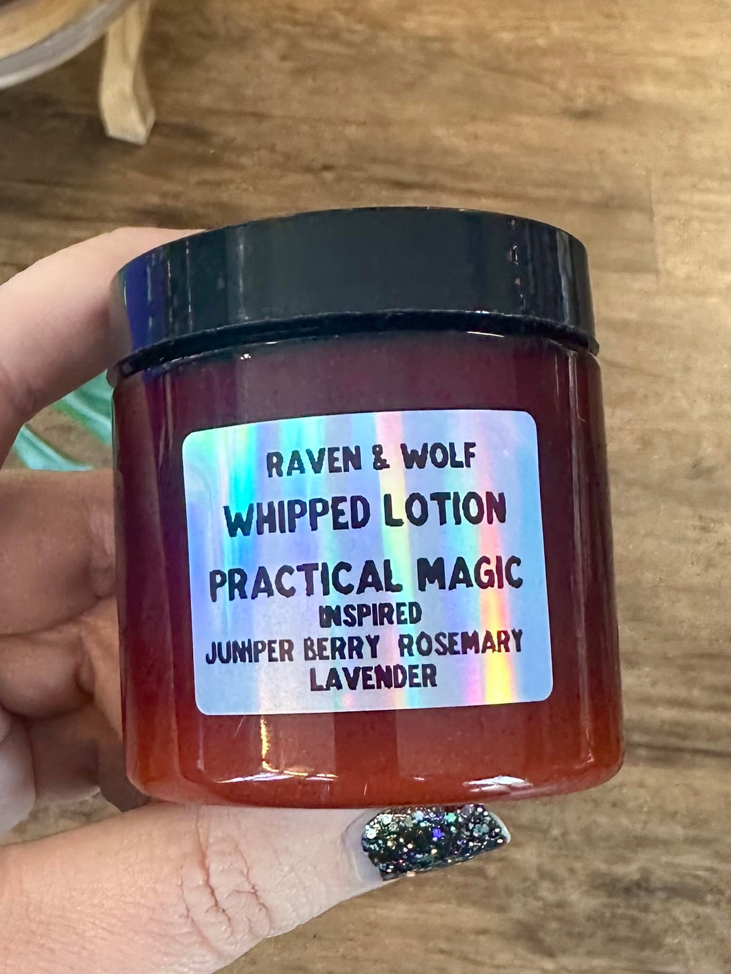 Practical magic inspired whipped lotion - juniper berry, rosemary, lavender