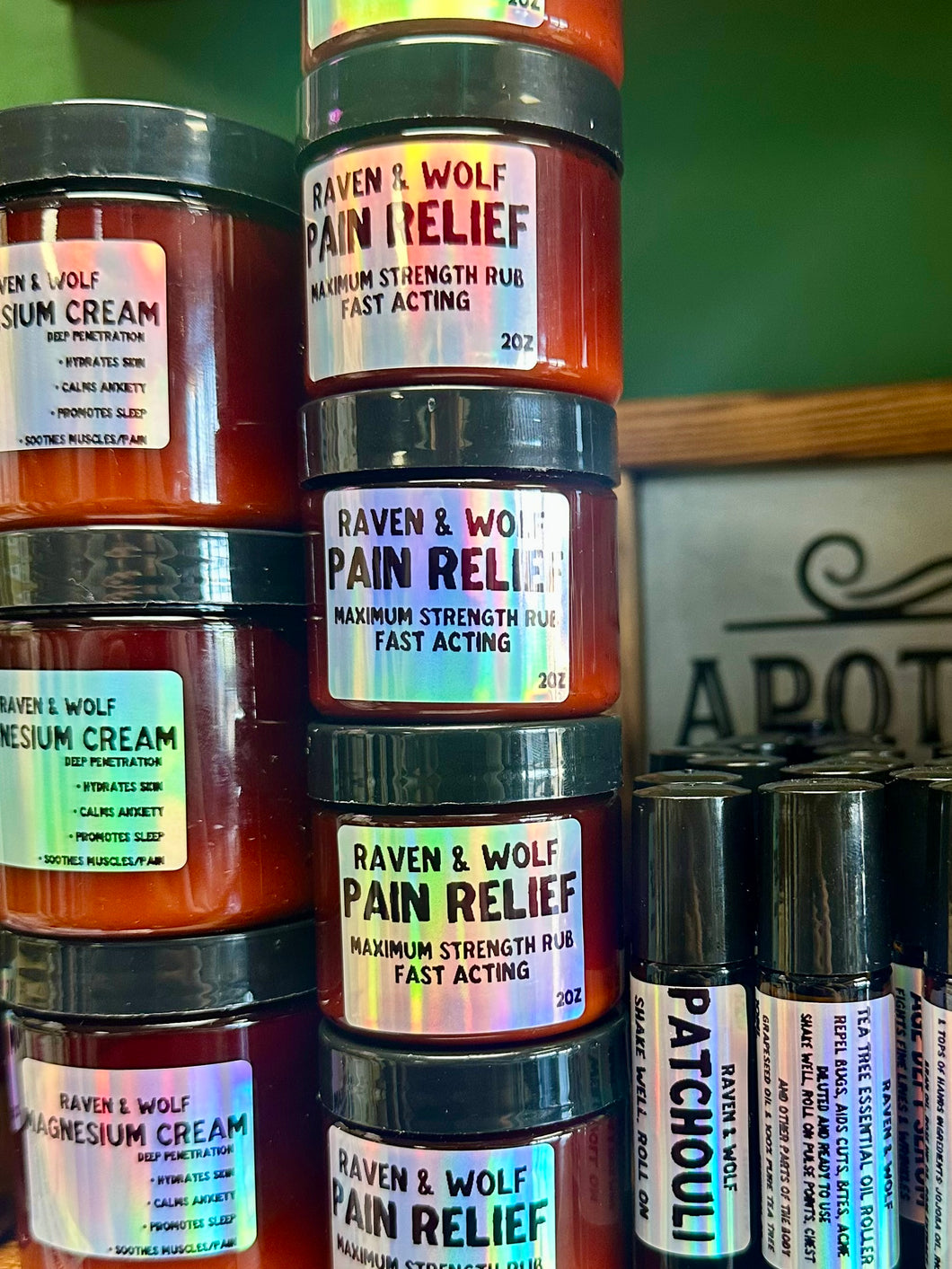 Pain relief rub 2oz