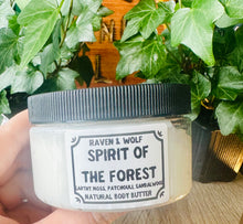 Load image into Gallery viewer, Spirit of the Forest natural Body butter -4oz
