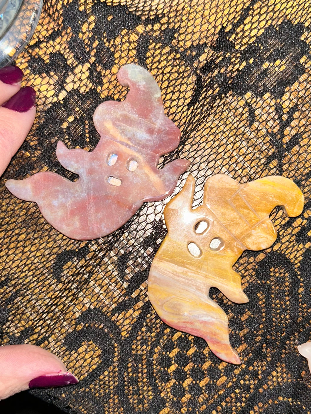 Indian moss agate ghost