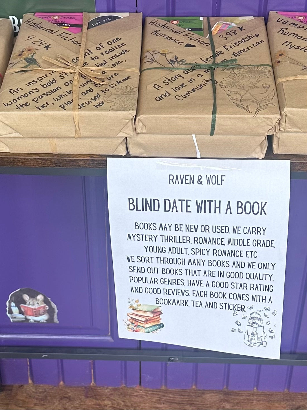 Blind date with a book!