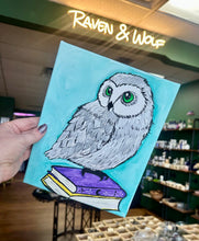 Load image into Gallery viewer, Book Mystical Owl painting session per person or to go kit pick up only
