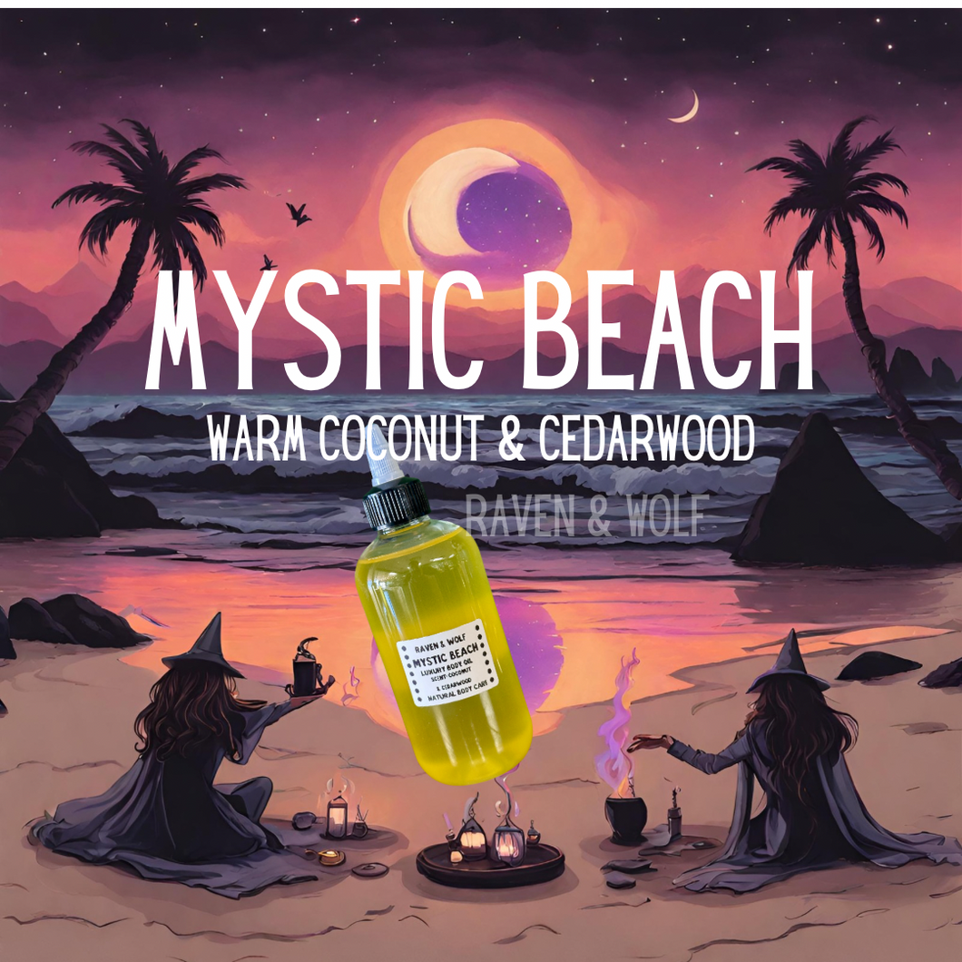 Mystic beach luxury body oil 8oz