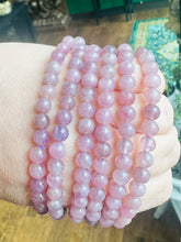 Load image into Gallery viewer, Lavender Rose Quartz Bracelet
