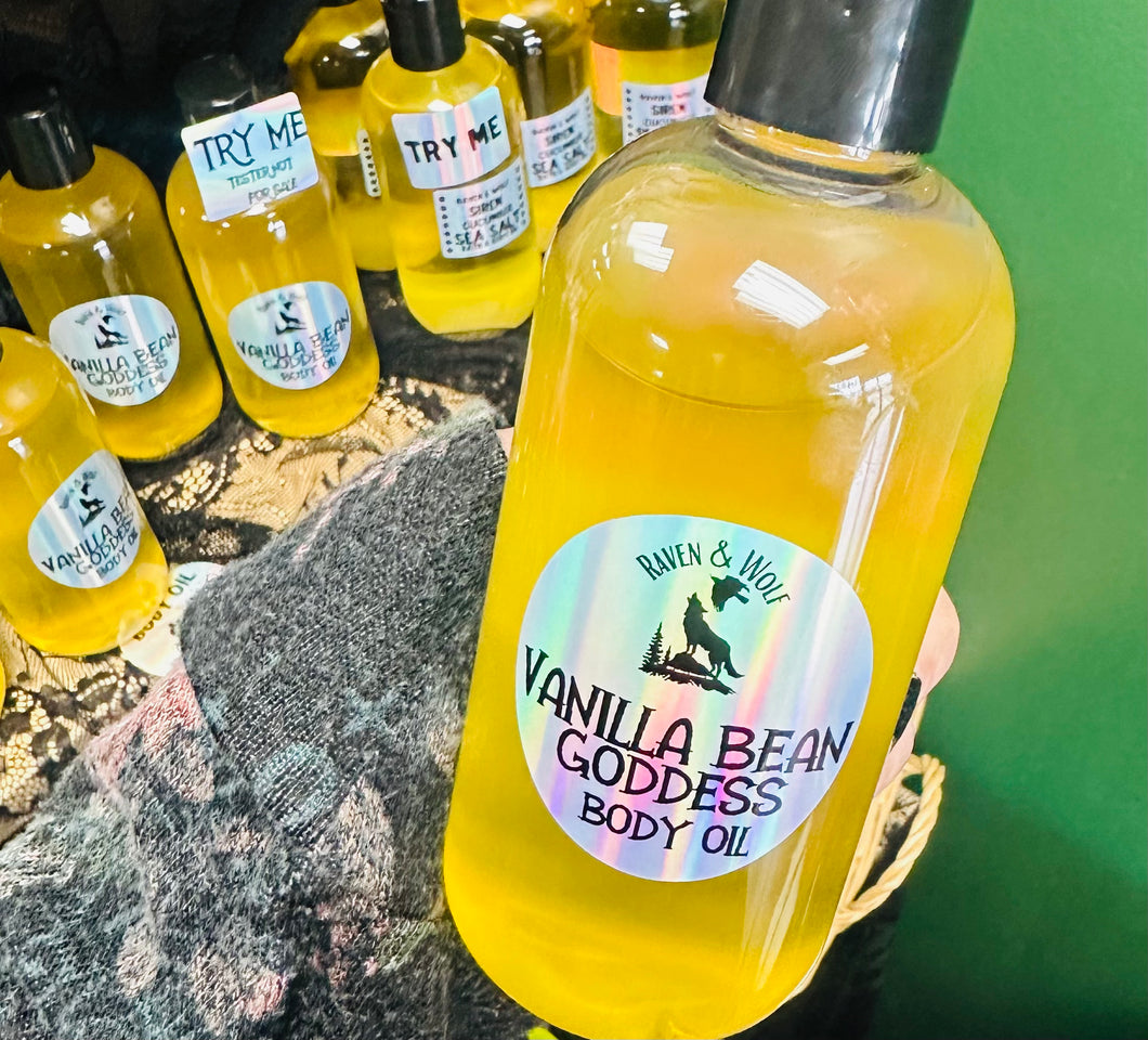 Vanilla bean Goddess Body oil
